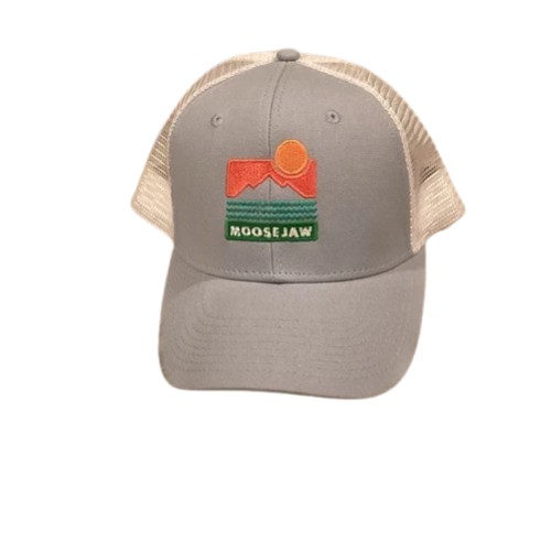 Moosejaw-Light-gray-and-White-Mesh-Cap